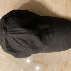 Tilley Waxed Baseball Black Cap - S/M